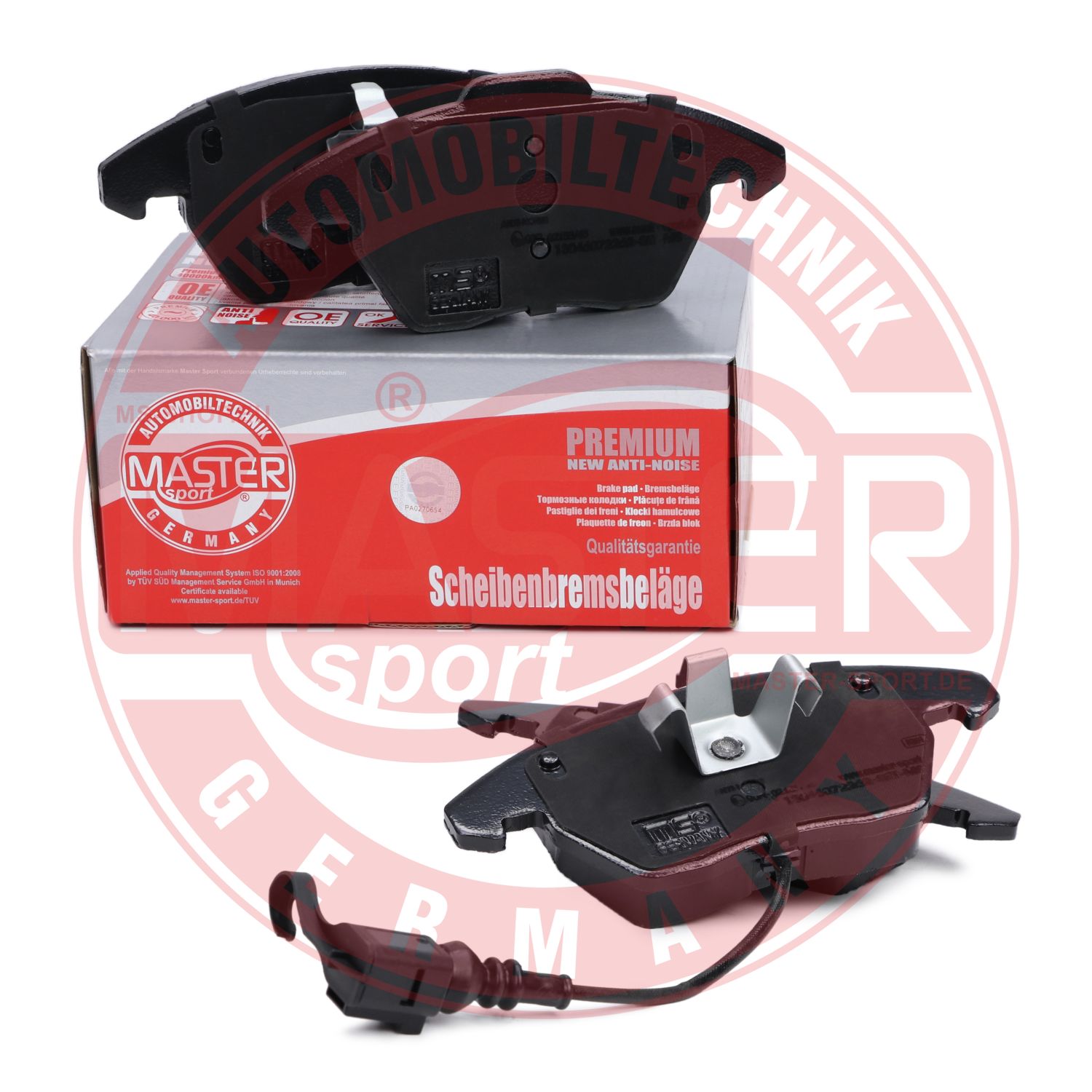 Placute frana MASTERSPORT GERMANY 13046072262N-SET-MS